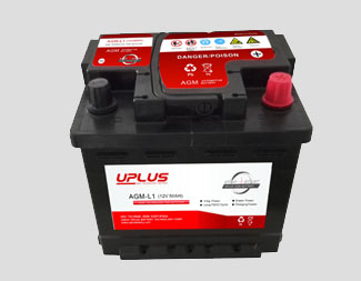 UPLUS BCI Group 48 Car Battery, AGM-L70-M Maintenance Free 12V 70Ah Premium  AGM Batteries H6 L3 Automotive Battery, 760CCA, 80RC